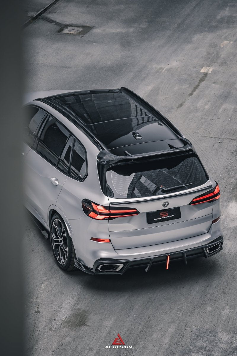 AE DESIGN - BMW X5M/C F95 & X5 G05 CARBON FIBRE REAR TRUNK MID SPOILER