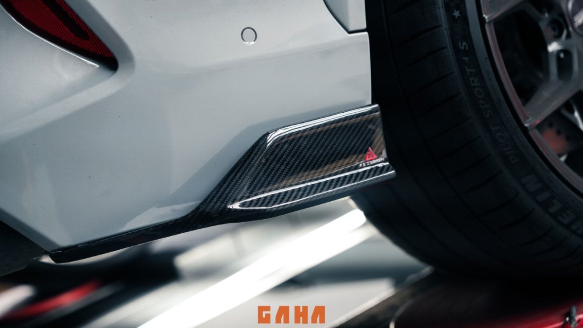 AE DESIGN - BMW X5M/C X6M/C F95 F96 DRY CARBON FIBRE REAR DIFFUSER V2