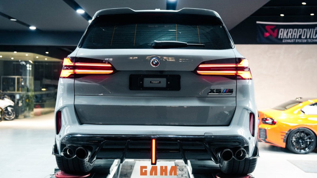 AE DESIGN - BMW X5M/C X6M/C F95 F96 DRY CARBON FIBRE REAR DIFFUSER V2