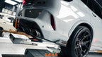 AE DESIGN - BMW X5M/C X6M/C F95 F96 DRY CARBON FIBRE REAR DIFFUSER V2
