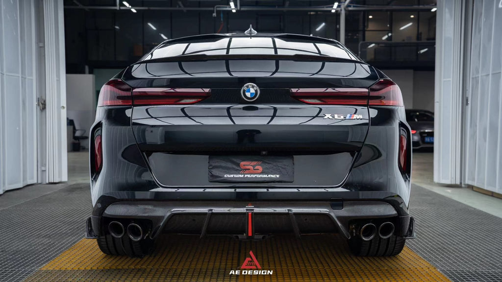 AE DESIGN - BMW X6M F96 CARBON FIBRE REAR DIFFUSER