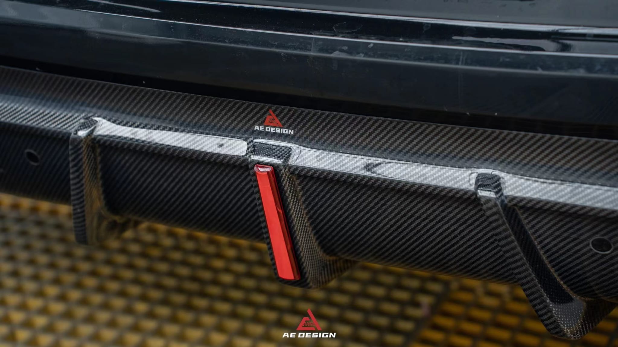 AE DESIGN - BMW X6M F96 CARBON FIBRE REAR DIFFUSER