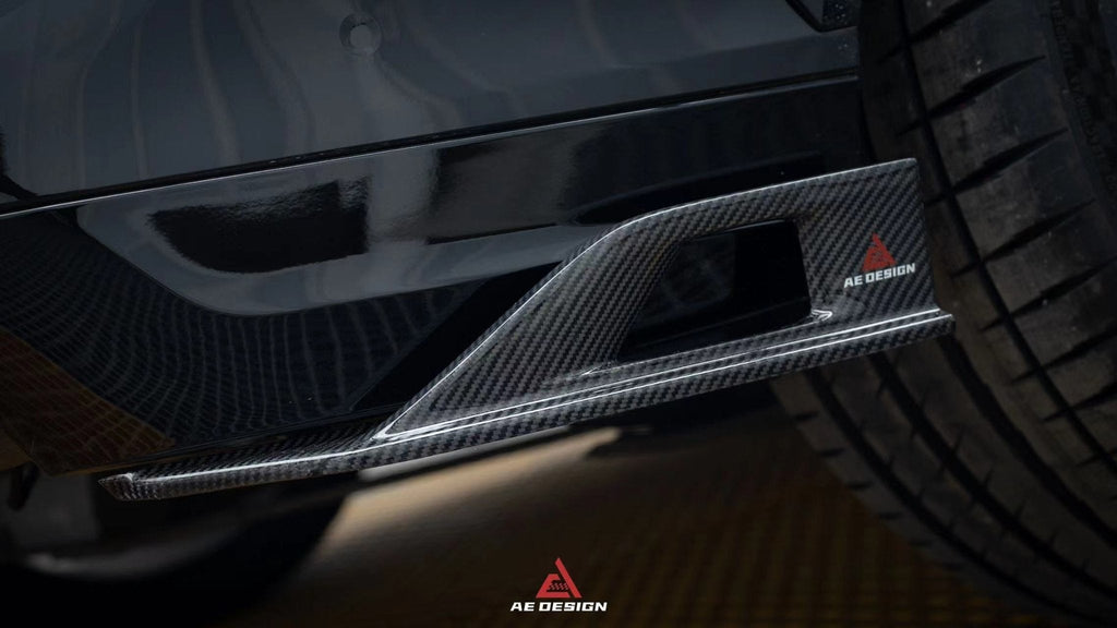 AE DESIGN - BMW X5M F95 X6M F96 CARBON FIBRE REAR SIDE WINGS