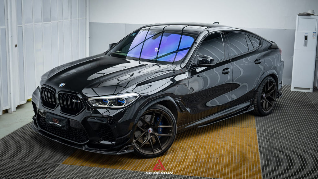 AE DESIGN - BMW X6M F96 CARBON FIBRE SIDE SKIRTS