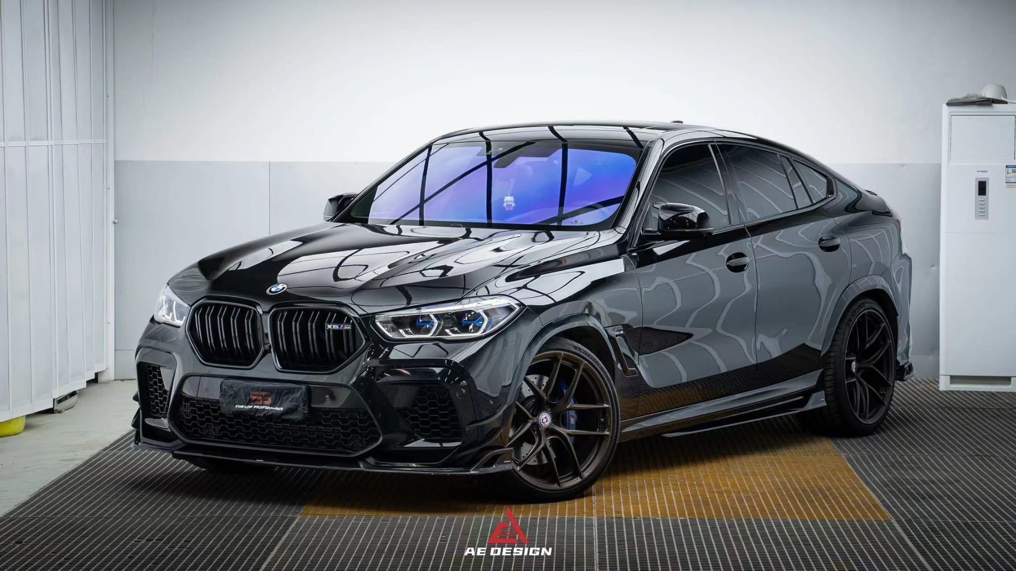 AE DESIGN - BMW X6M F96 CARBON FIBRE SIDE SKIRTS