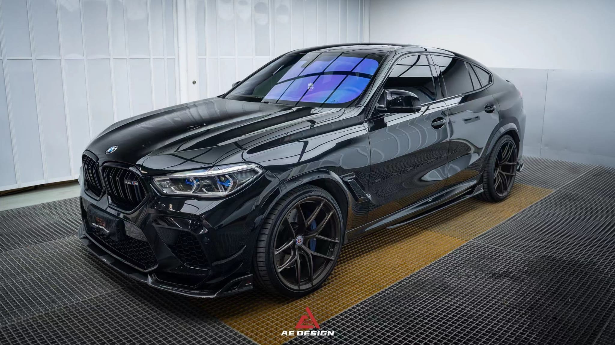 AE DESIGN - BMW X6M F96 CARBON FIBRE SIDE SKIRTS