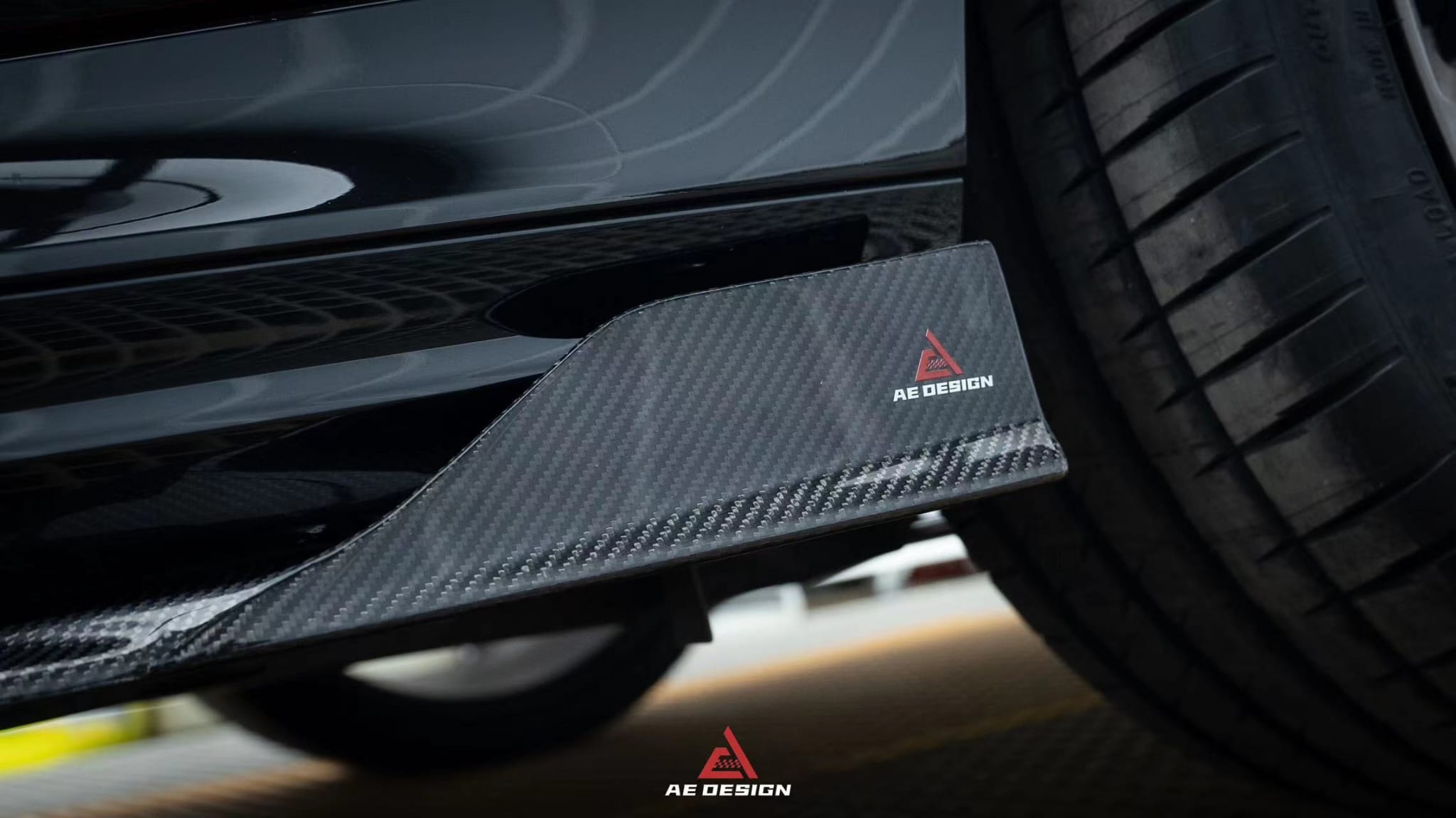 AE DESIGN - BMW X6M F96 CARBON FIBRE SIDE SKIRTS
