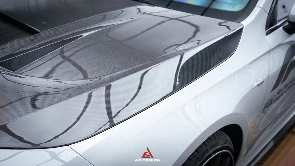 AE DESIGN - MERCEDES BENZ A CLASS W177 A35 / A45 CARBON FIBRE BONNET