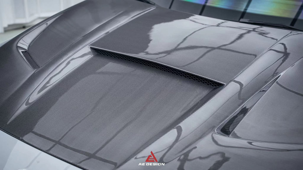 AE DESIGN - MERCEDES BENZ A CLASS W177 A35 / A45 CARBON FIBRE BONNET