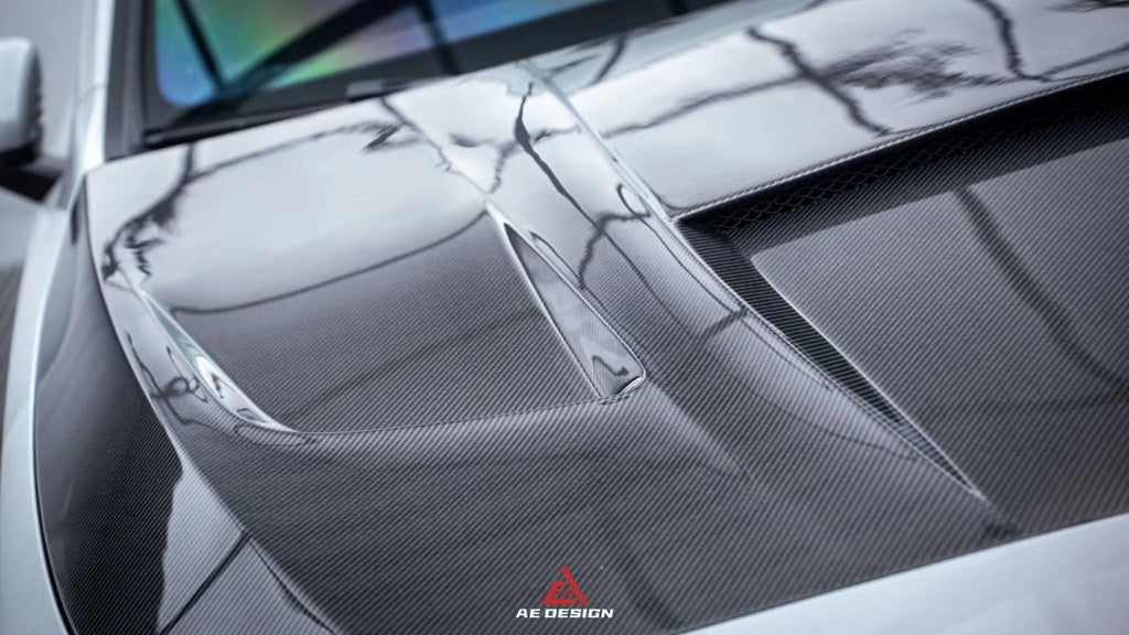 AE DESIGN - MERCEDES BENZ A CLASS W177 A35 / A45 CARBON FIBRE BONNET