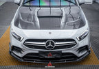 AE DESIGN - MERCEDES BENZ A-CLASS W177 / A35  CARBON FIBRE FRONT CANARDS