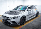 AE DESIGN - MERCEDES BENZ A-CLASS W177 / A35  CARBON FIBRE FRONT CANARDS