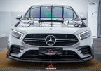 AE DESIGN - MERCEDES BENZ A-CLASS W177 / A35  CARBON FIBRE FRONT CANARDS