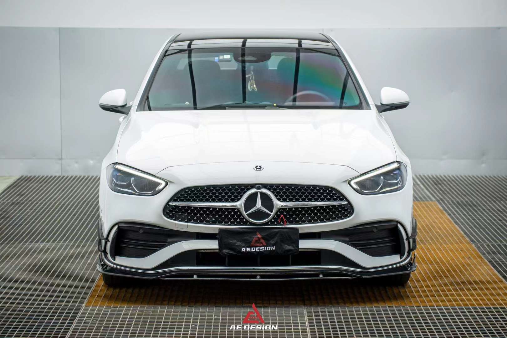 AE DESIGN - MERCEDES BENZ C CLASS W206 4DR FRONT LIP