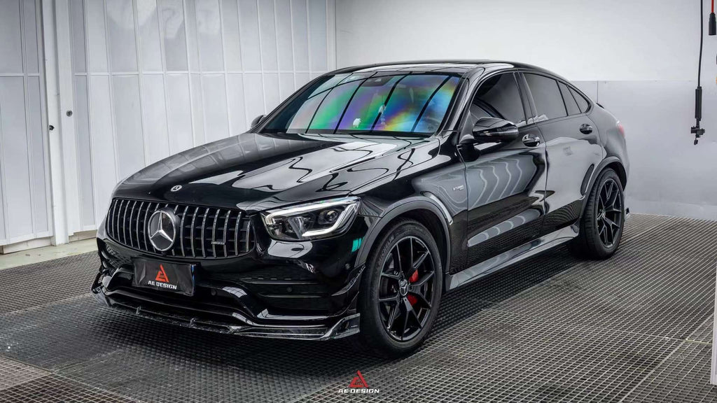AE DESIGN - MERCEDES BENZ GLC43 CARBON FIBRE FRONT CANARDS