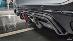 AE DESIGN - MERCEDES BENZ GLC43 CARBON FIBRE REAR DIFFUSER