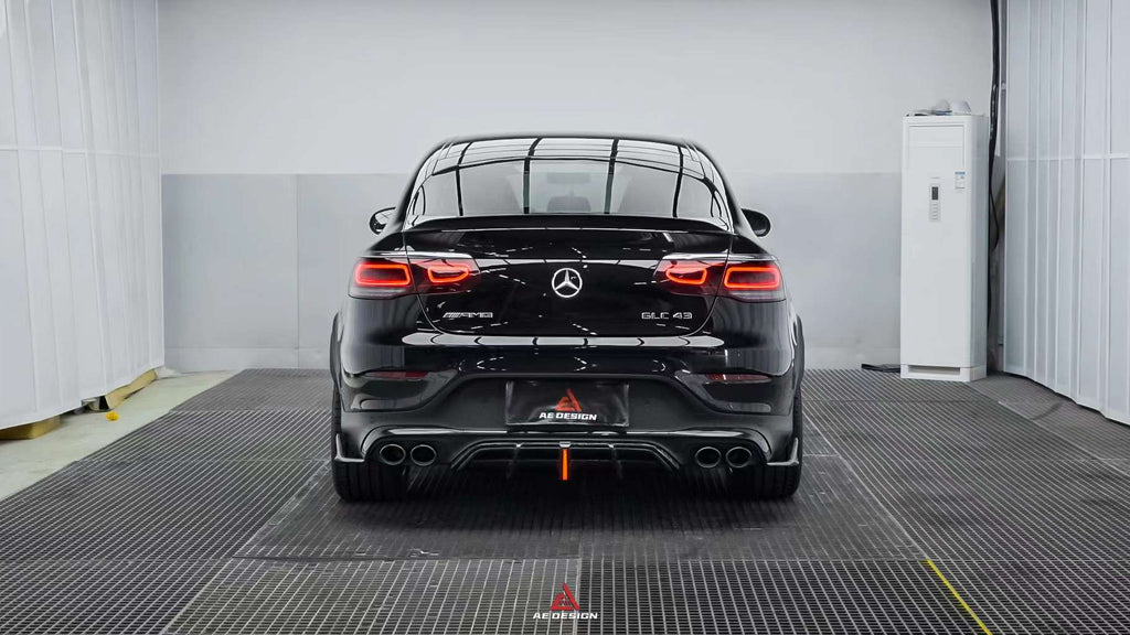 AE DESIGN - MERCEDES BENZ GLC43 CARBON FIBRE REAR DIFFUSER