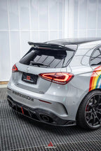 AE DESIGN - MERCEDES BENZ W177 A35 / A45 LED CARBON FIBRE REAR DIFFUSER