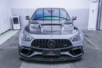 AE DESIGN - MERCEDES E63 W213 CARBON FIBRE FRONT BUMPER CANARDS