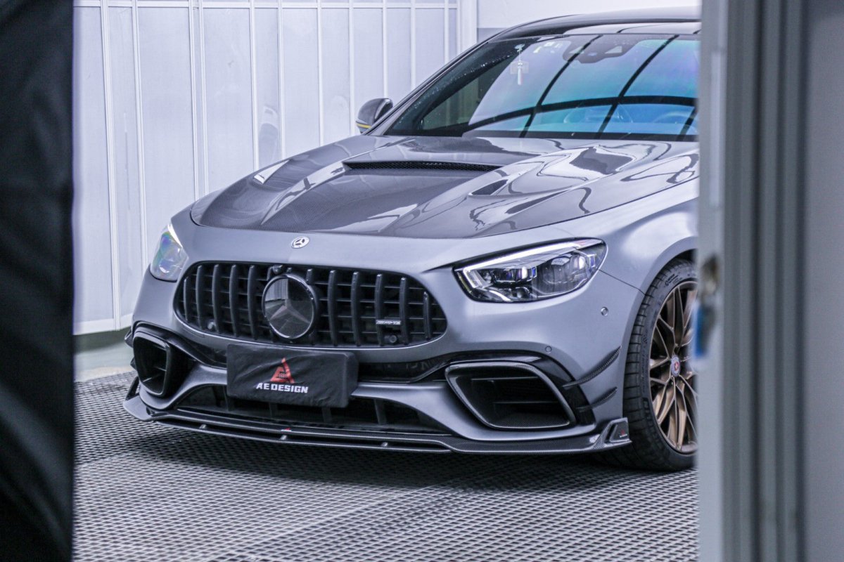 AE DESIGN - MERCEDES E63 W213 CARBON FIBRE INTAKE VENT COVER