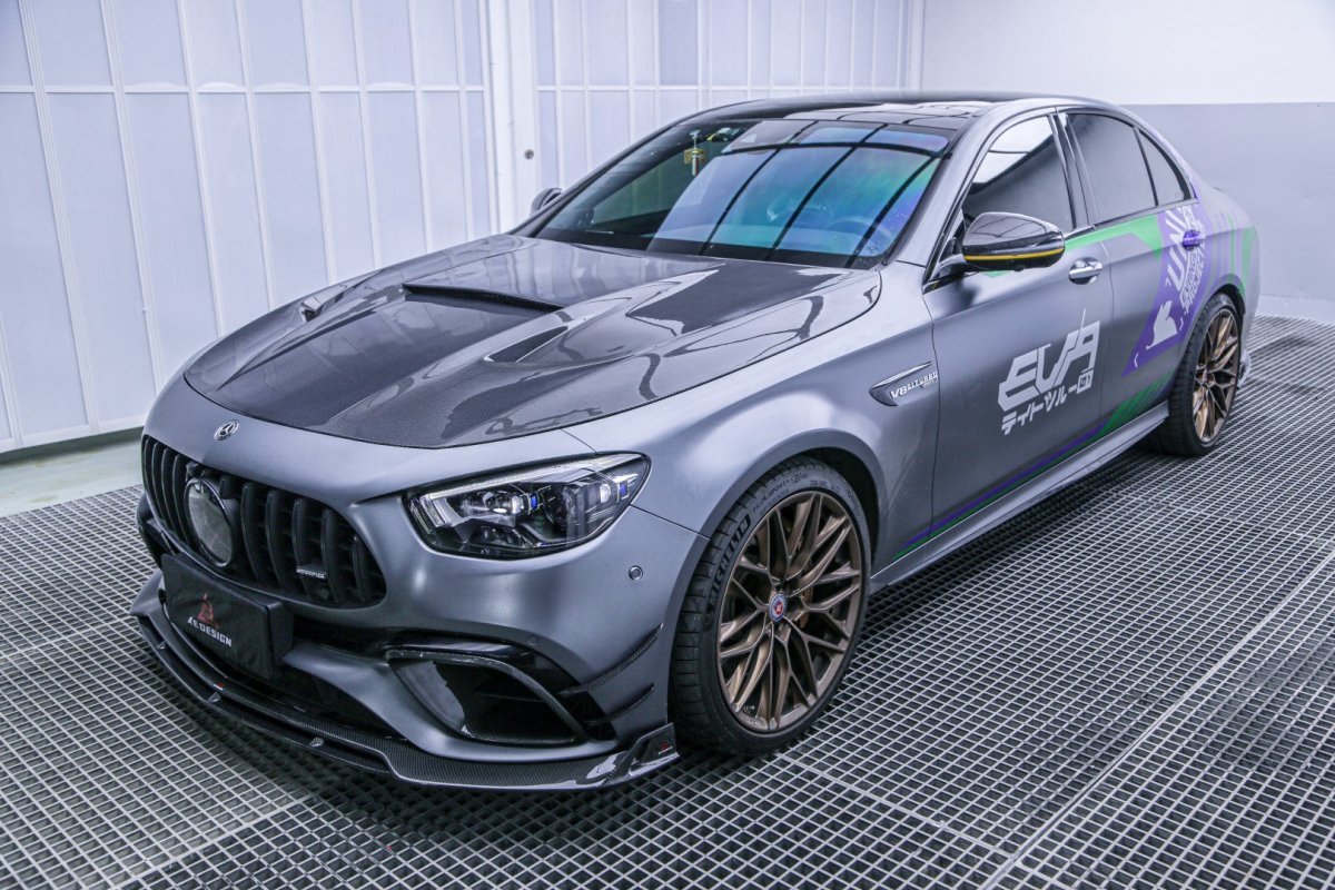 AE DESIGN - MERCEDES E63 W213 CARBON FIBRE INTAKE VENT COVER