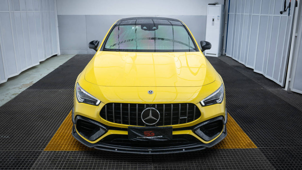 AE DESIGN - MERCEDES W118 CLA 45 / CLA 45S CARBON FRONT LIP