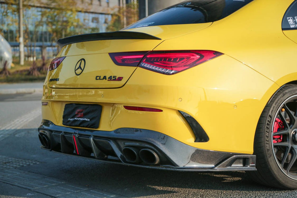 AE DESIGN - MERCEDES W118 CLA 35 / CLA 45 CARBON REAR DIFFUSER