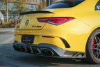 AE DESIGN - MERCEDES W118 CLA 35 / CLA 45 CARBON REAR DIFFUSER