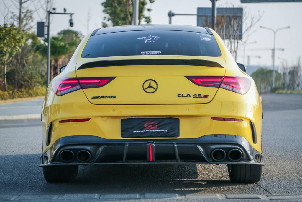 AE DESIGN - MERCEDES W118 CLA 35 / CLA 45 CARBON REAR DIFFUSER