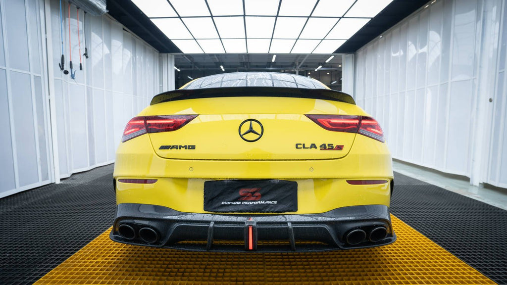 AE DESIGN - MERCEDES W118 CLA 35 / CLA 45 CARBON REAR DIFFUSER