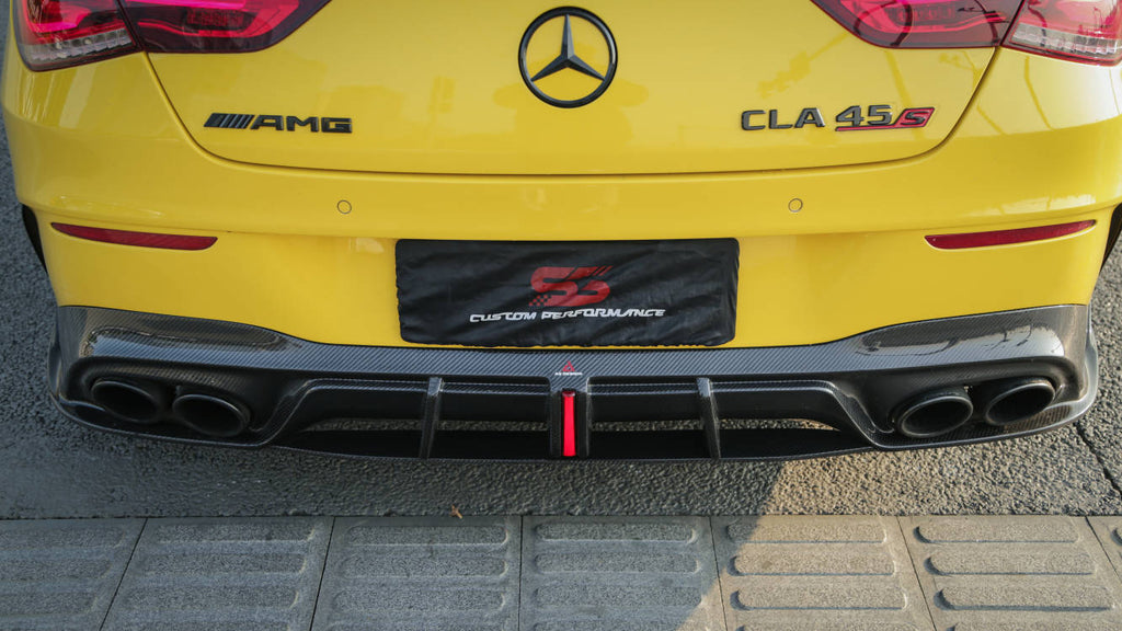 AE DESIGN - MERCEDES W118 CLA 35 / CLA 45 CARBON REAR DIFFUSER