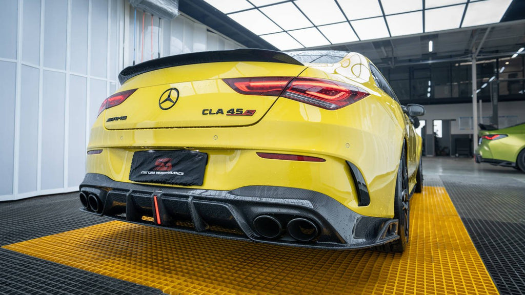 AE DESIGN - MERCEDES W118 CLA 35 / CLA 45 CARBON REAR DIFFUSER