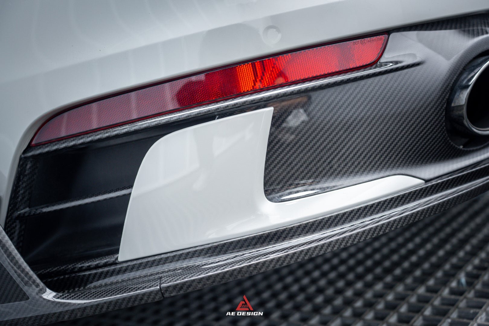 AE DESIGN - PORSCHE 911 922 CARRERA CARBON FIBRE REPLACEMENT REAR DIFFUSER