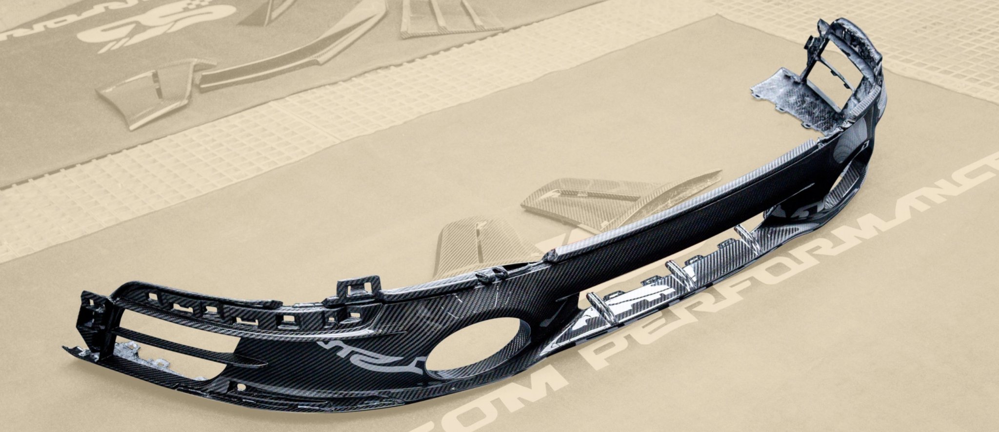 AE DESIGN - PORSCHE 911 922 CARRERA CARBON FIBRE REPLACEMENT REAR DIFFUSER