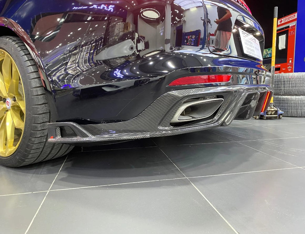 AE DESIGN - PORSCHE PANAMERA 971.1 971.2 DRY CARBON FIBRE REAR DIFFUSER