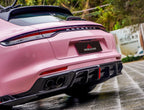 AE DESIGN - PORSCHE PANAMERA 971.1 971.2 DRY CARBON FIBRE REAR DIFFUSER