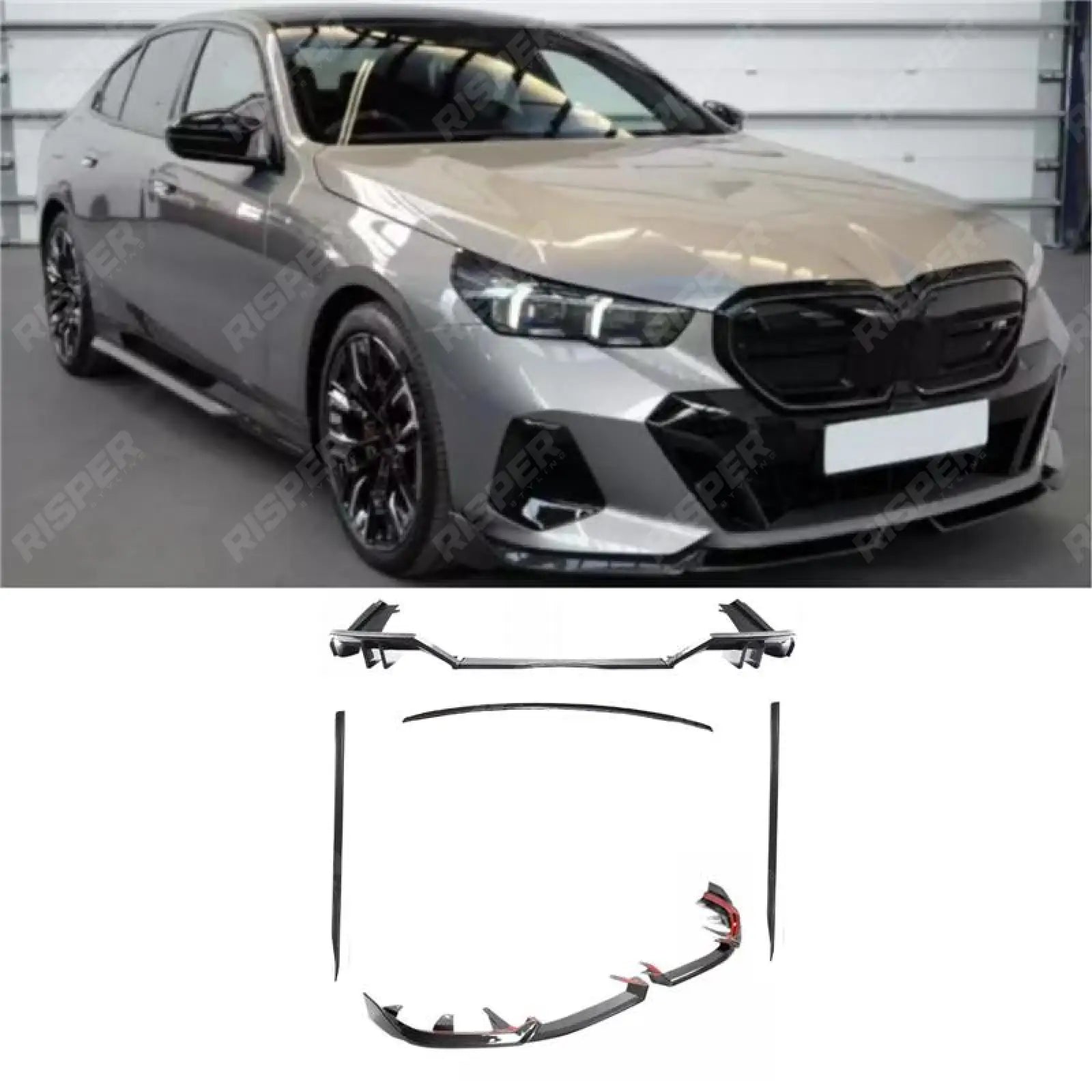 Aero Kit In Carbon Look For Bmw 5 Series G60 2024 On - M Sport