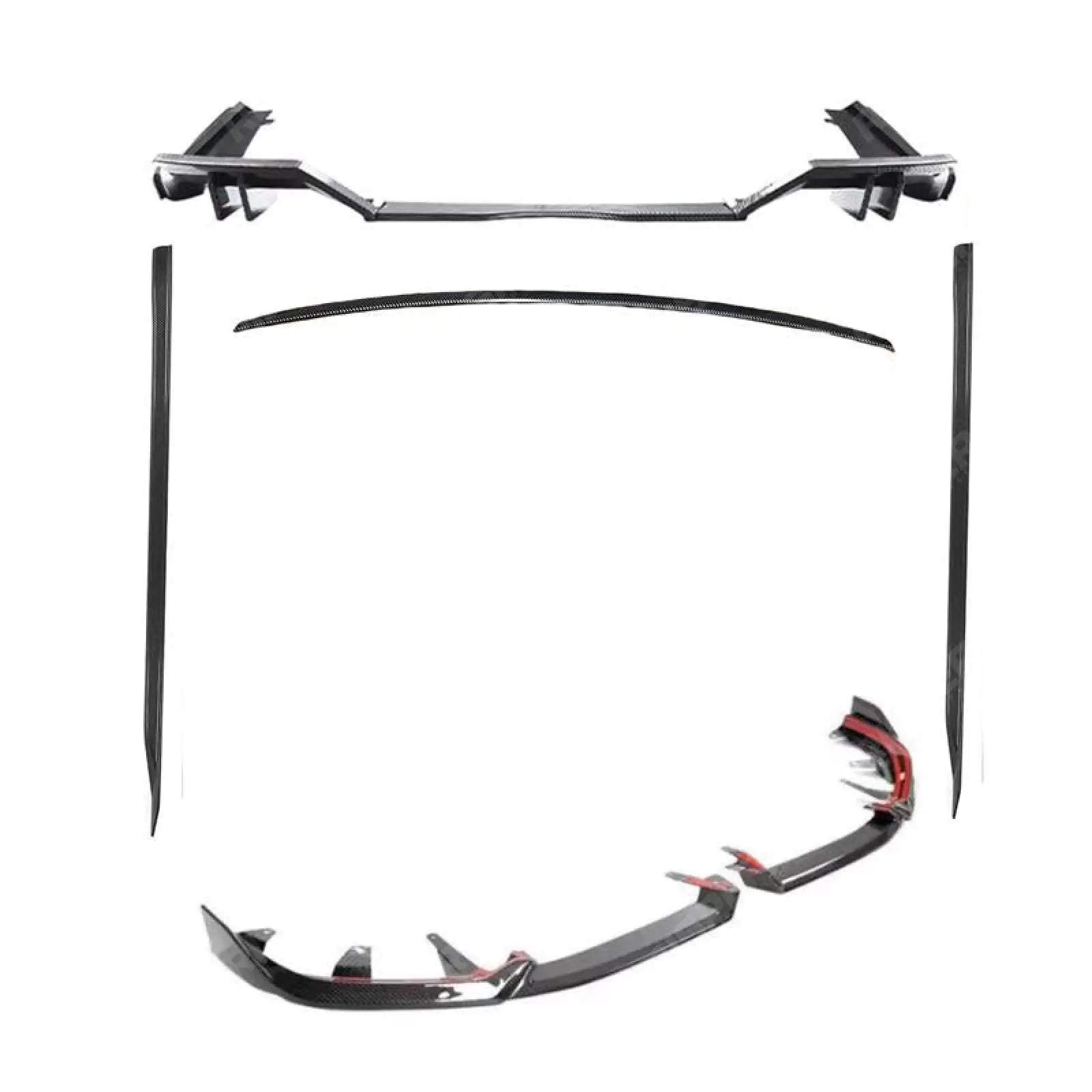 Aero Kit In Carbon Look For Bmw 5 Series G60 2024 On - M Sport
