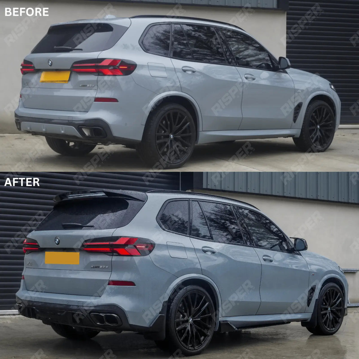 Aero Kit In Gloss Black by RISPER For BMW X5 G05 LCI M Sport 2023+