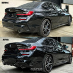 Aero Kit Lip Package In Gloss Black For BMW 3 Series G20 G28 M Sport 2018+