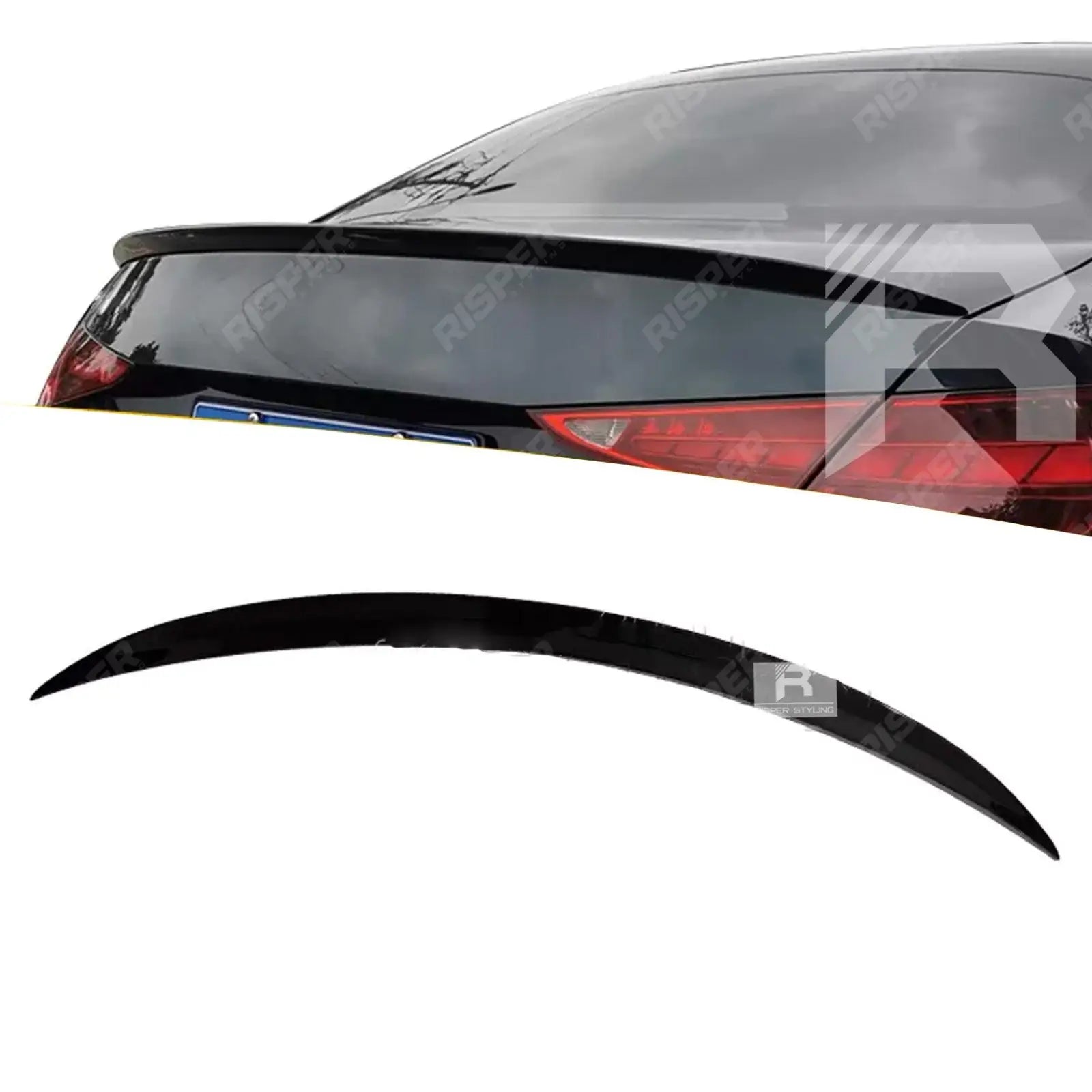 AMG Style Rear Boot Spoiler In Gloss Black For Mercedes C-Class W206 2022+