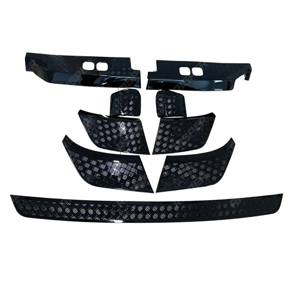 Anti Scratch Protective Trim Set In Gloss Black For Land Rover Defender L663 2020 On