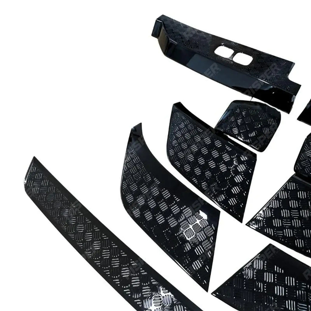 Anti Scratch Protective Trim Set In Gloss Black For Land Rover Defender L663 2020 On