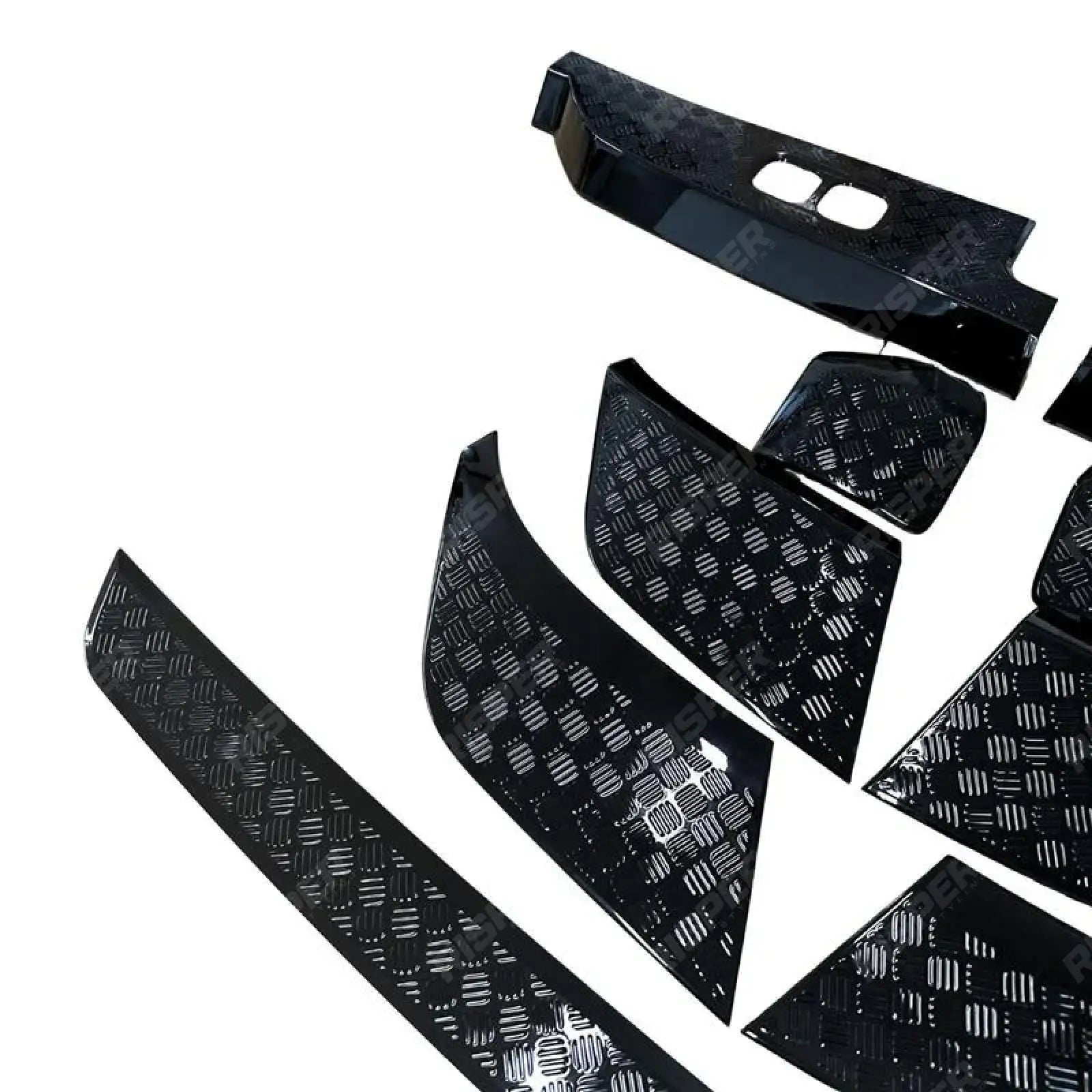 Anti Scratch Protective Trim Set In Gloss Black For Land Rover Defender L663 2020 On