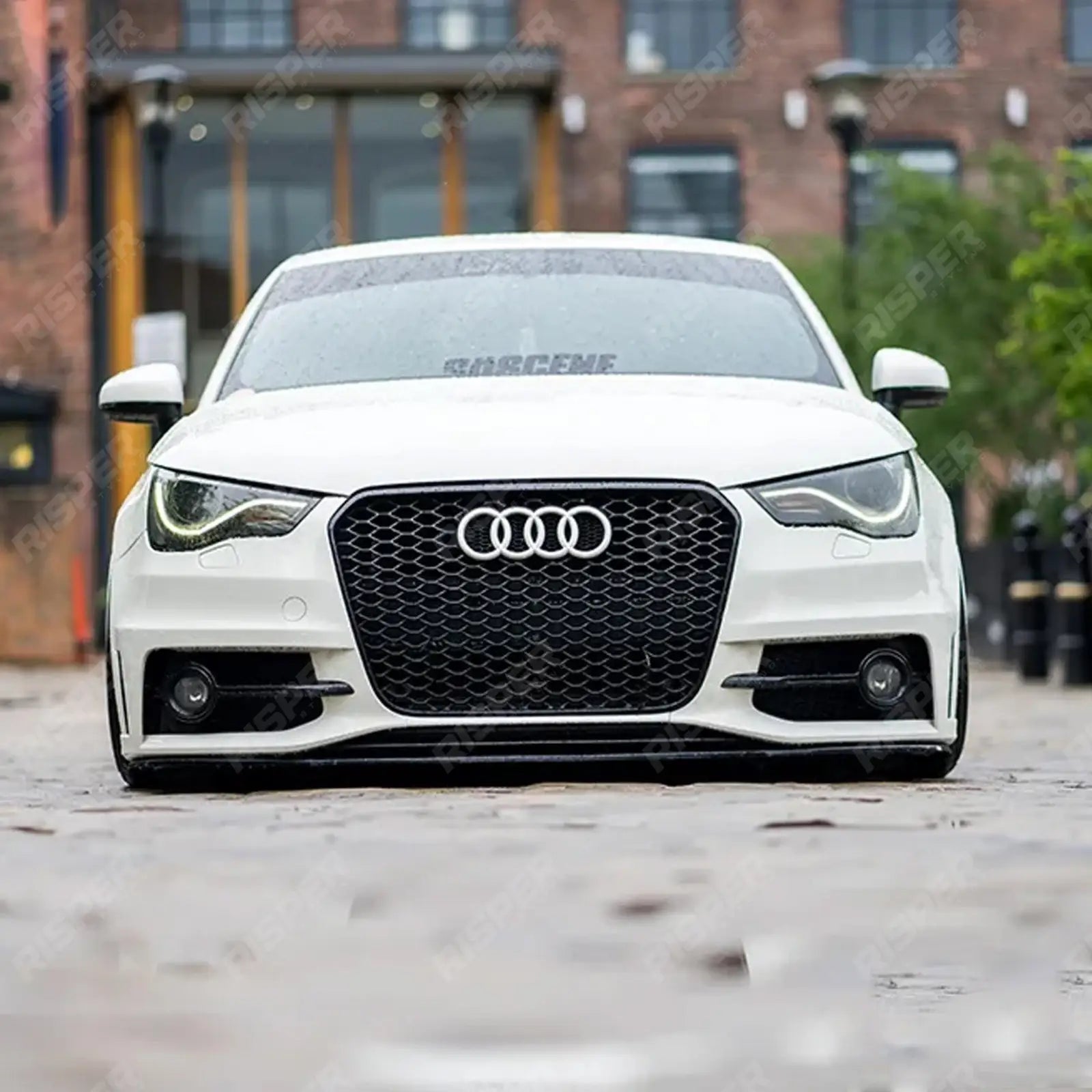 Audi A1/S1 2010-2014 8P RS1 Style Gloss Black Honeycomb Grille