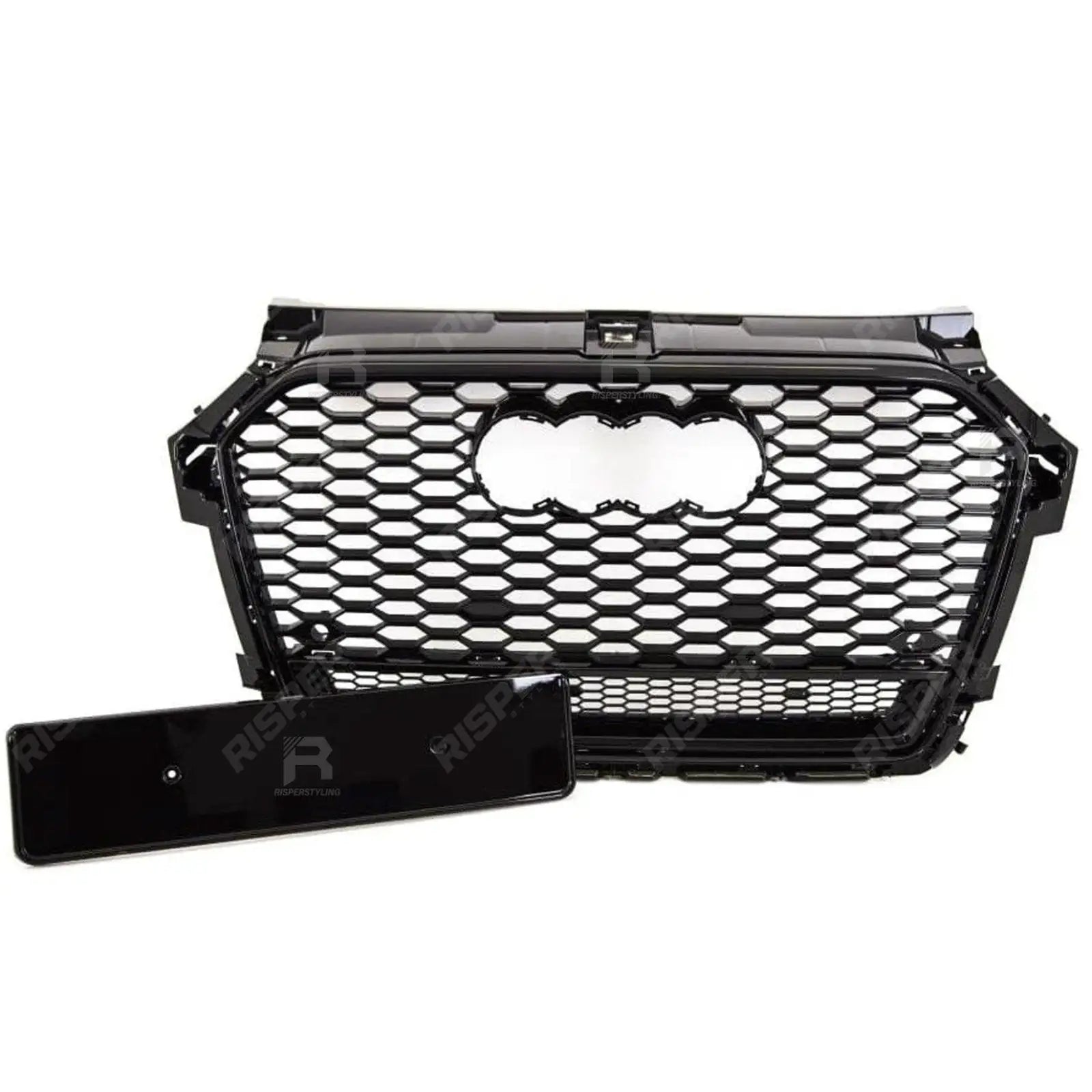 Audi A1/S1 Facelift 2015-2018 RS1 Style Gloss Black Honeycomb Grille