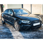 Audi A3 S-Line/S3 8V Facelift 2016-2020 Risper Gloss Black Front Splitter Lip