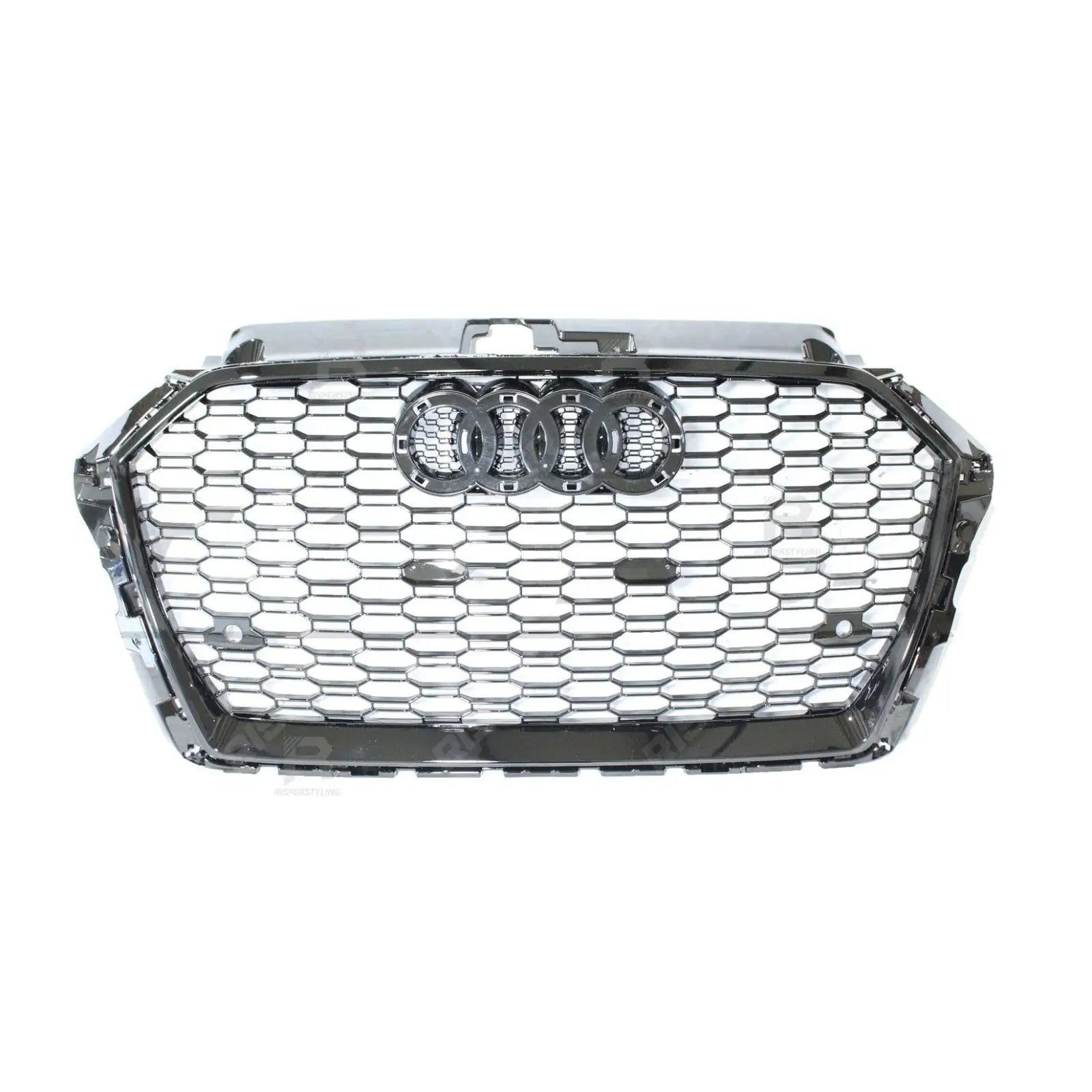 Audi A3/S3 8V 2017-2020 RS3 Style Gloss Black Honeycomb Grill