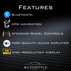 Mini Cooper S Countryman Apple Carplay / Android Auto 9" Stereo Upgrade R60 R61 2013-2016
