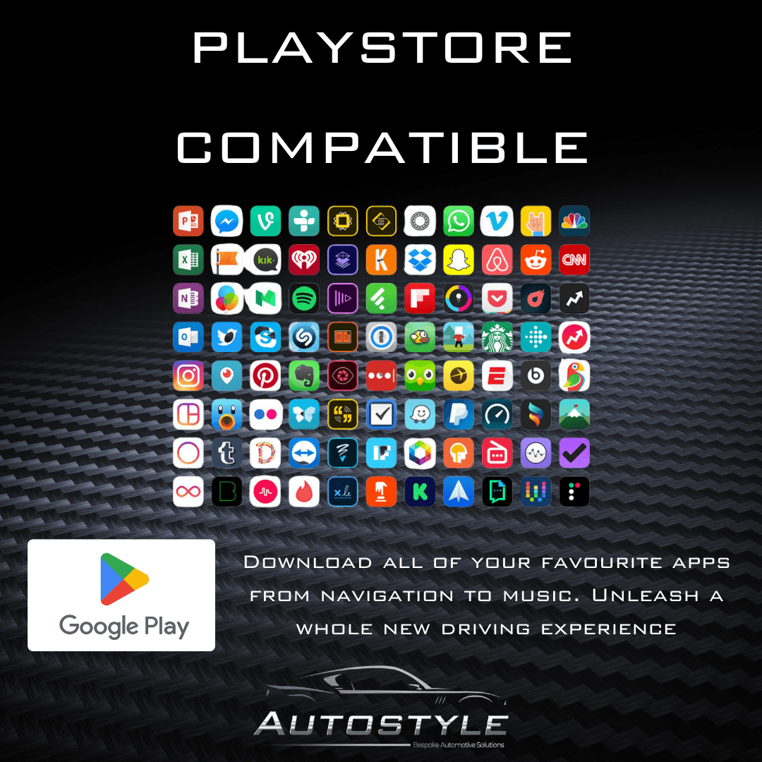 Mercedes-Benz A Class, B Class, Sprinter, Vito, Viano, Crafter Apple Carplay / Android Auto 9" Stereo Upgrade